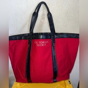 Victoria’s Secret red tote